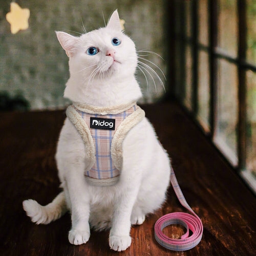 Cute Pet Cat Harness Vest Soft Padded Chihuahua